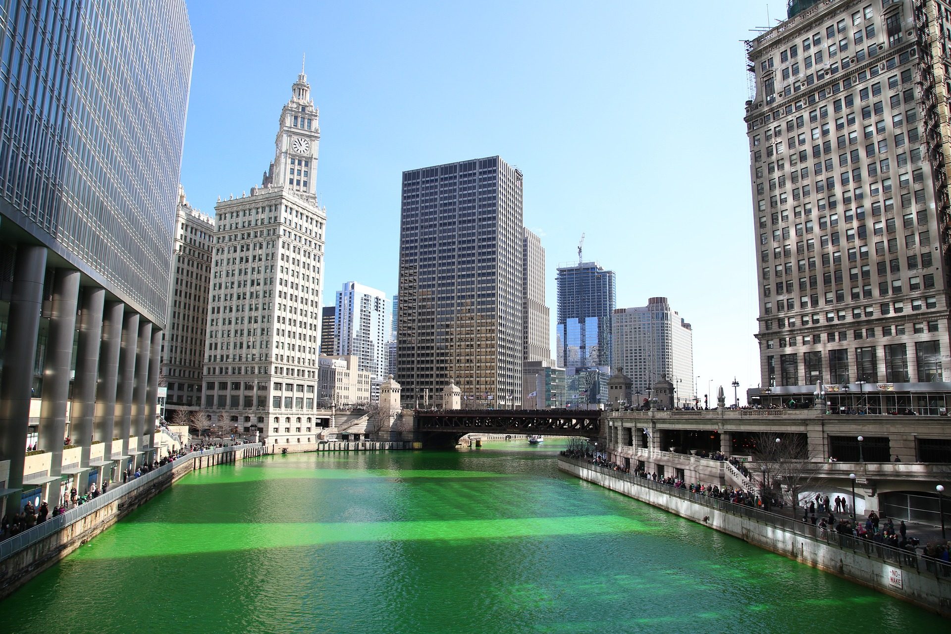 Chicago River St. Patrick's Day