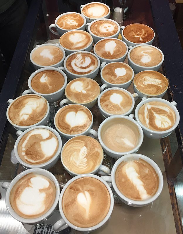 Our Latte Art Creations!
