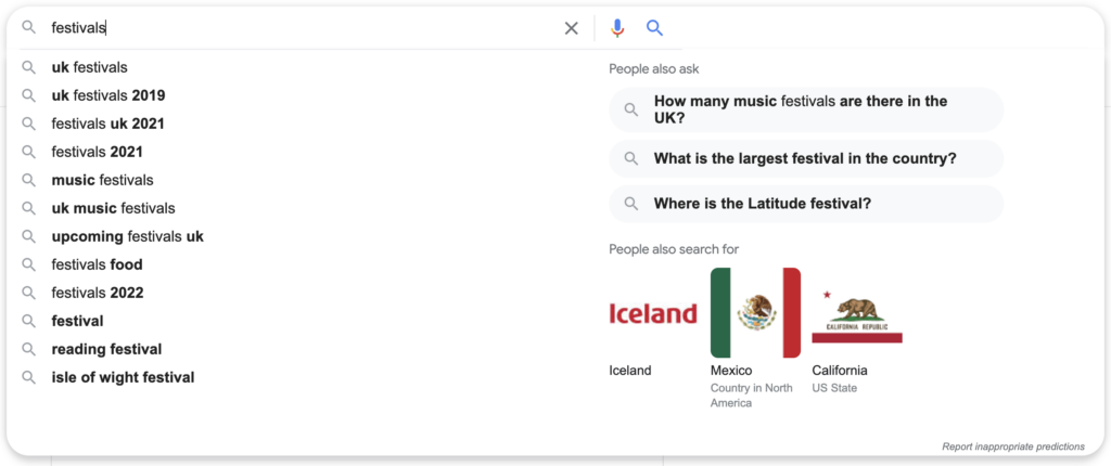 Google's new search feature