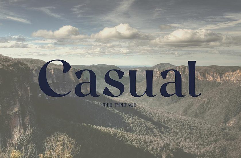 Free Fonts for Designers - Casual