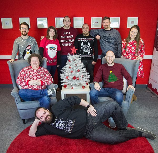 Christmas Jumper Day 2016 | Laser Red, Lincolnshire